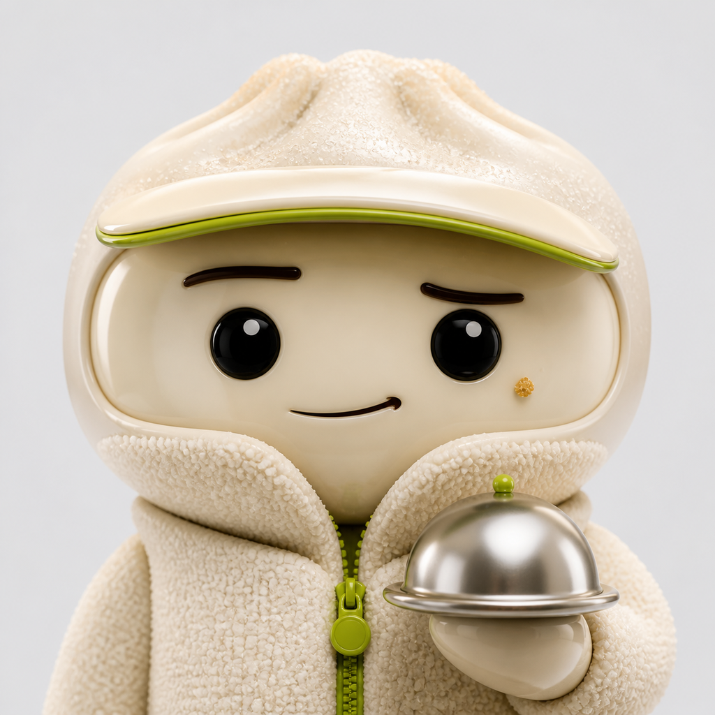 Mystery Snack Agent bot character